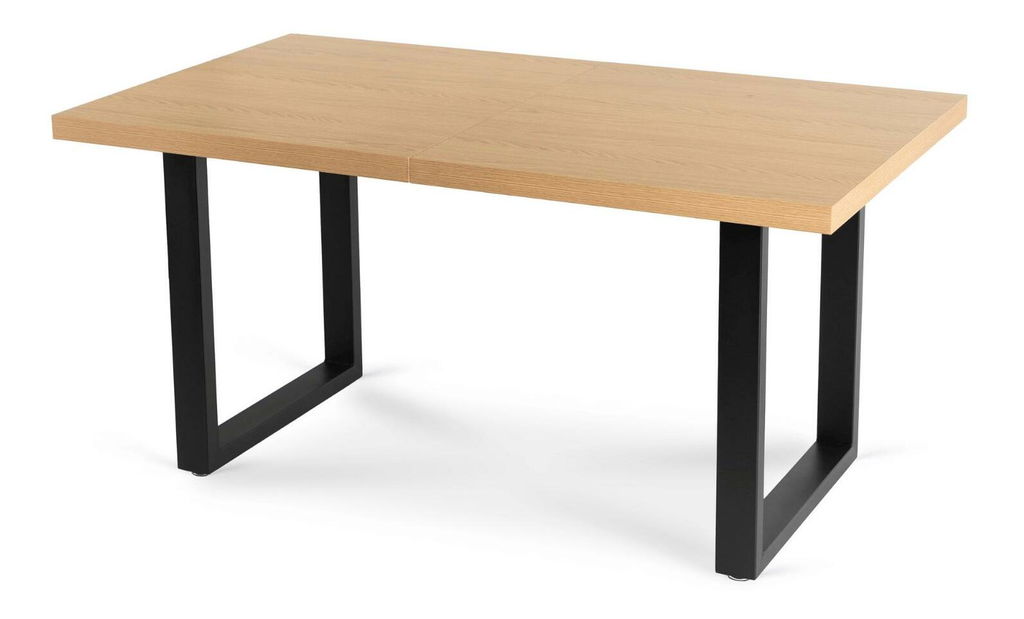 Jedálenský set Ecunumici 2 (dub zlatý + čierna) (pre 6 osôb)