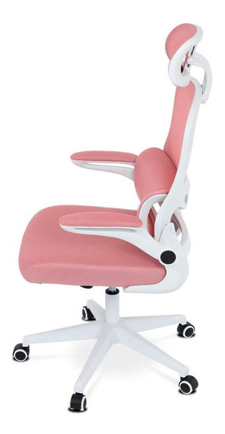 Uredska fotelja Kurtinaitis (ružičasta)