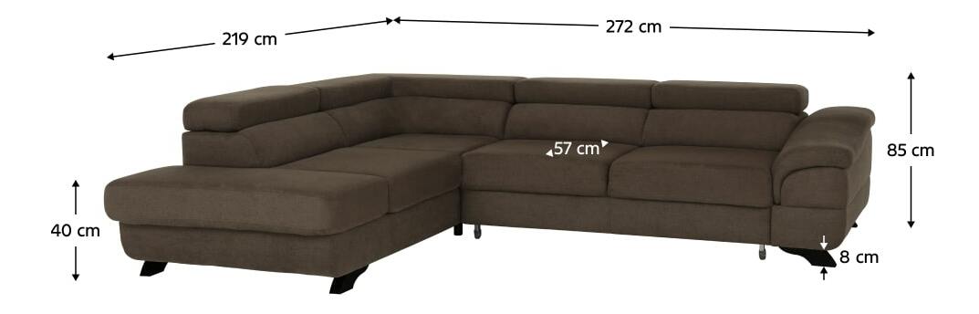 Colțar extensibil Lumos (soro 28) (S)