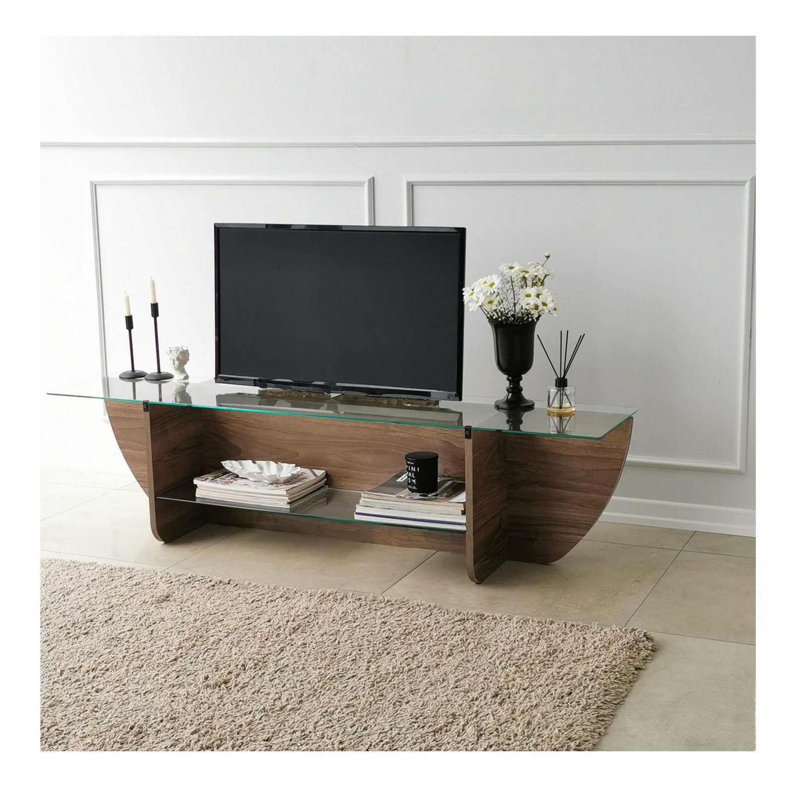 TV stolík Dukoki (orech) 