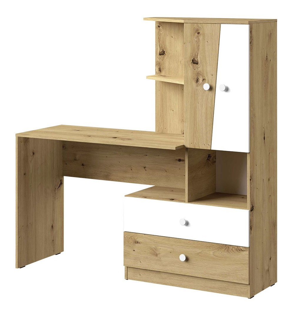 Íróasztal Seraphina WK11 (artisan tölgy + fehér)