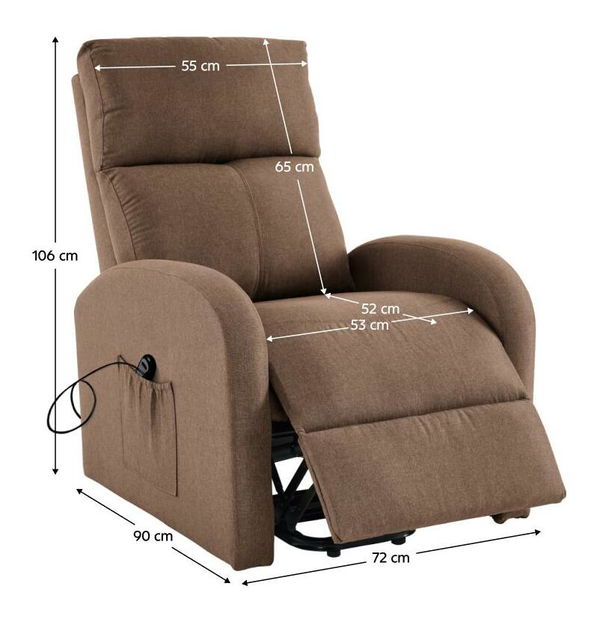 Fotolilu reglabil Nefasto (maro deschis) 