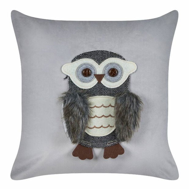 Set 2 ukrasna jastuka 45 x 45 cm Ophry (siva)