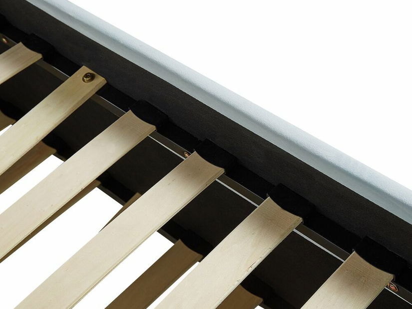 Egyszemélyes ágy 80 cm Clinton Bonell (bézs) (ágyráccsal és matraccal, tárolóhely nélkül)