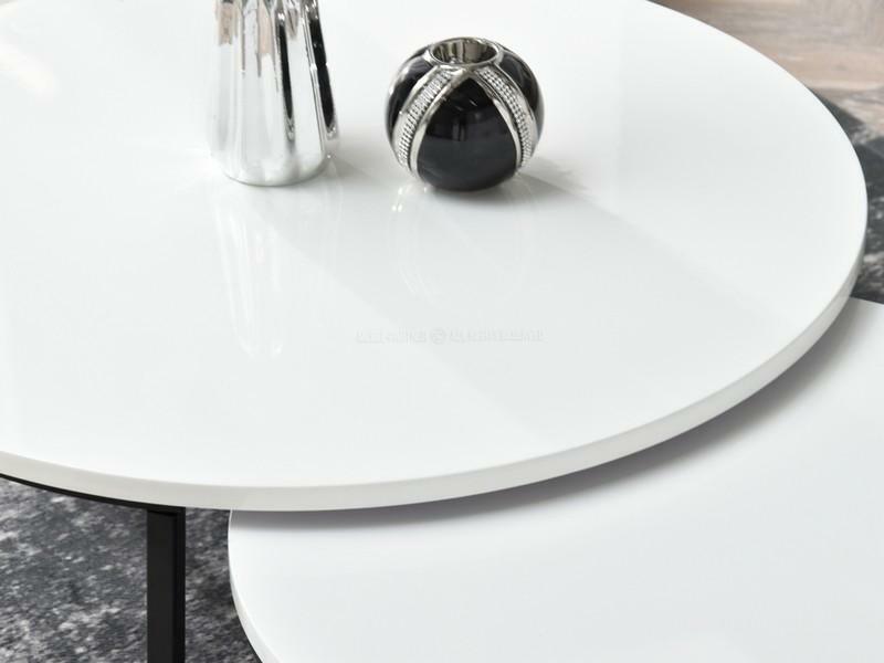 Stolić za kavu Kolja Zest Xl (bijela + crna)