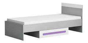 Egyszemélyes ágy 90 cm Gilla G12 (lila)