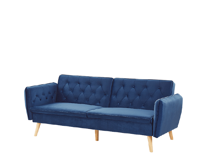 Canapea trei locuri BORODA (albastru)