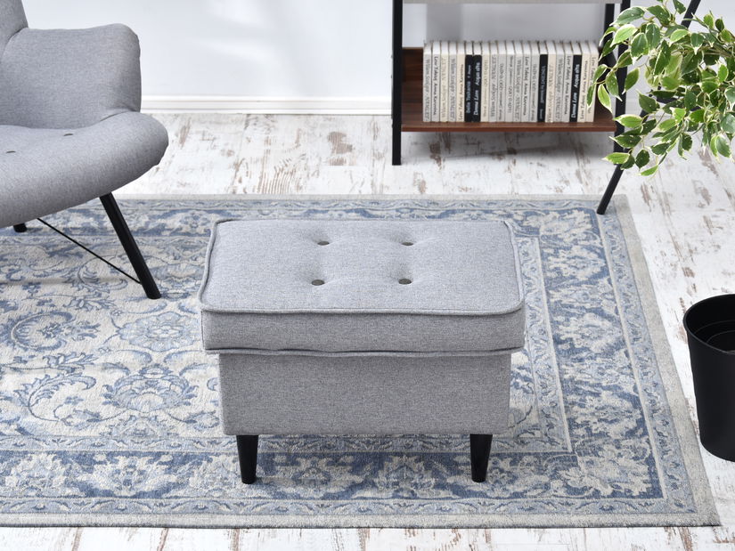 Taburetka Muriera (modrá + buk)