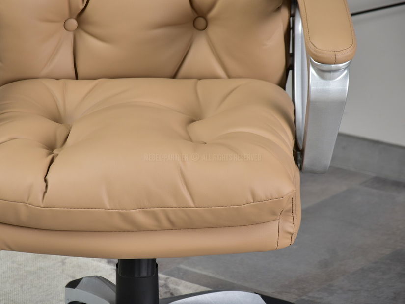 Kreslo Benton (béžová + sivá)