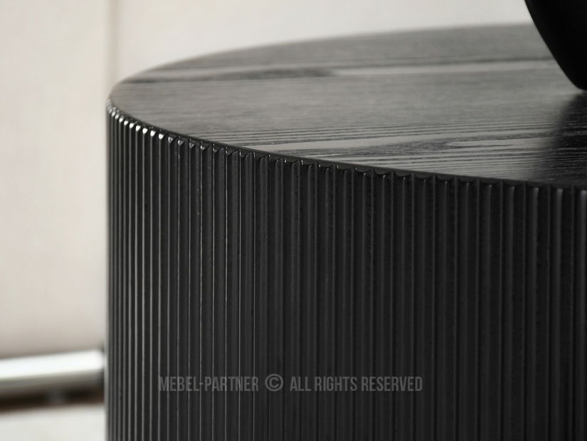 Konferenčný stolík Nixi (čierne drevo + čierna)