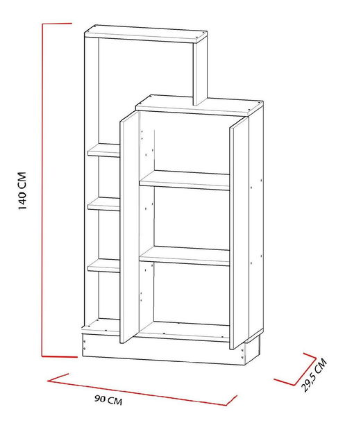 Skrinka Giusepe (biela) 