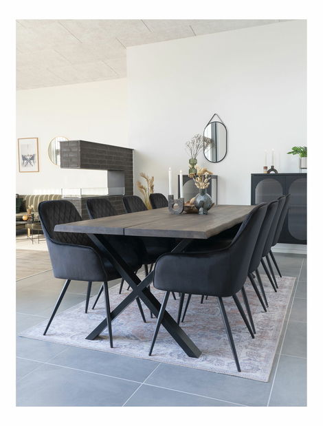 Jedálenská stolička Heravina 1 (čierna)