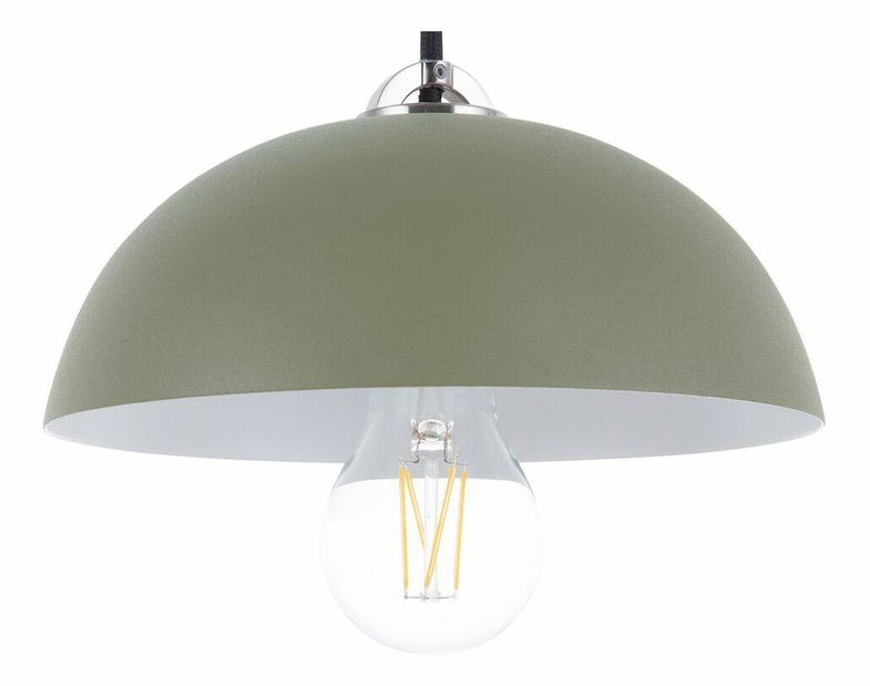Závesná lampa Eseka (tmavo zelená)