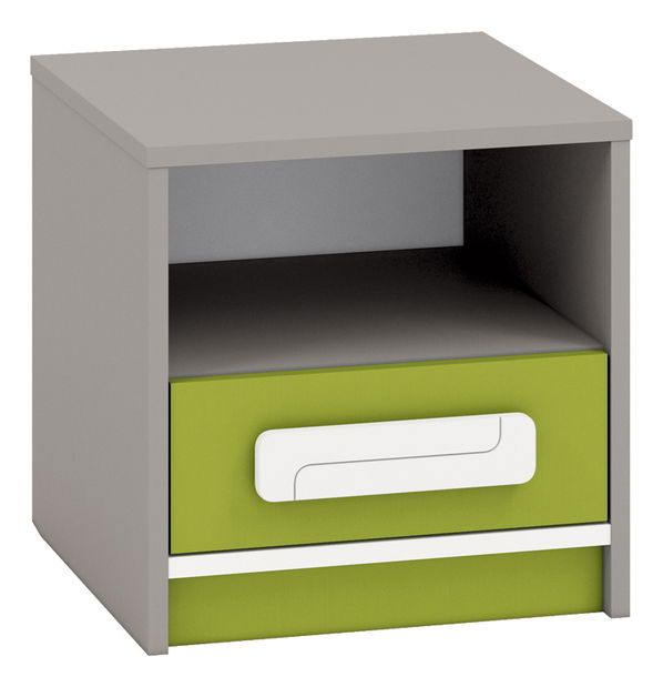 Nočný stolík Korte 13 (zelená)