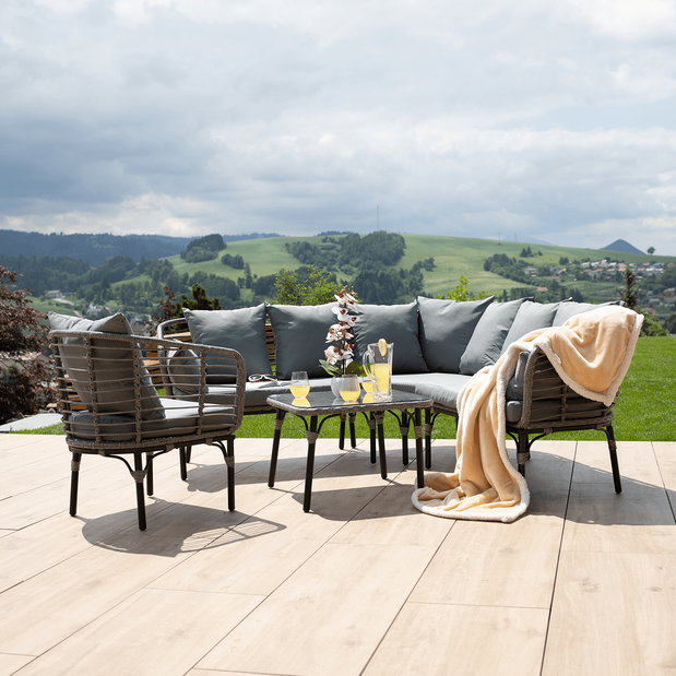 Záhradný 3-dielny set Mandania 