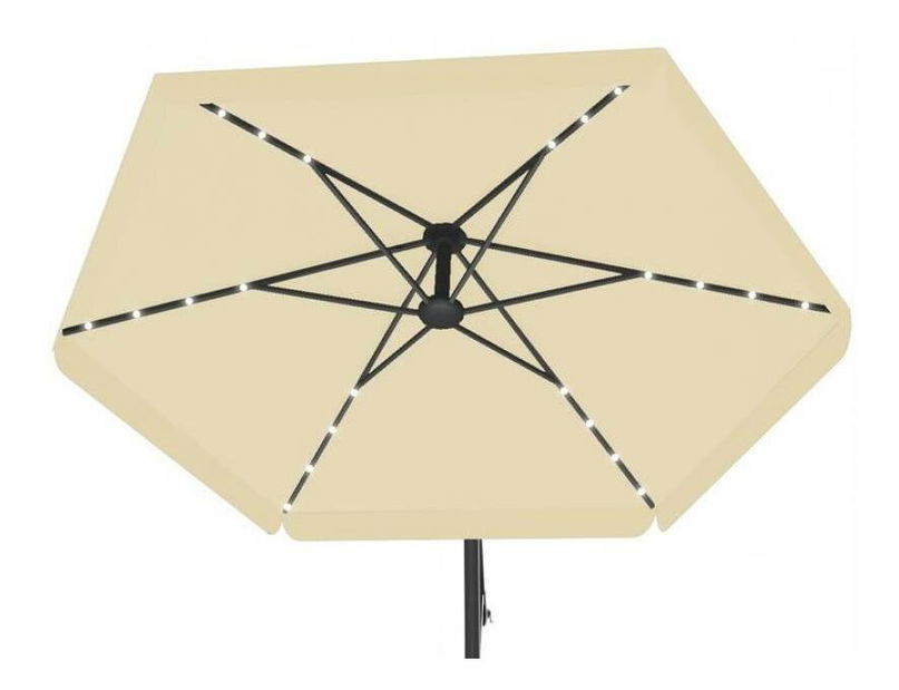 Umbrelă LED Rona M (bej)