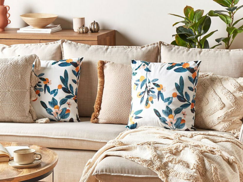 Ukrasni jastuk 45x45 cm Kokkina (zelena)