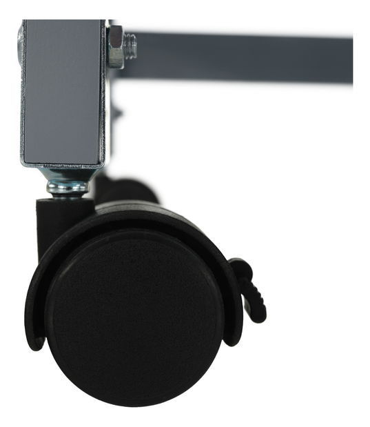 Kolica za posluživanje Brooke (siva + prirodna)