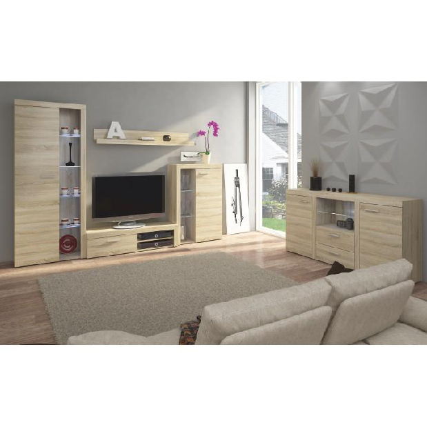 Mobilier living Retha (stejar sonoma)