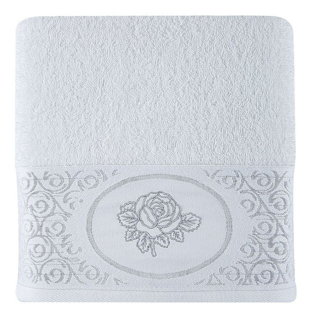 Prosop 140x70 cm Lana 01 (alb) (3 buc)