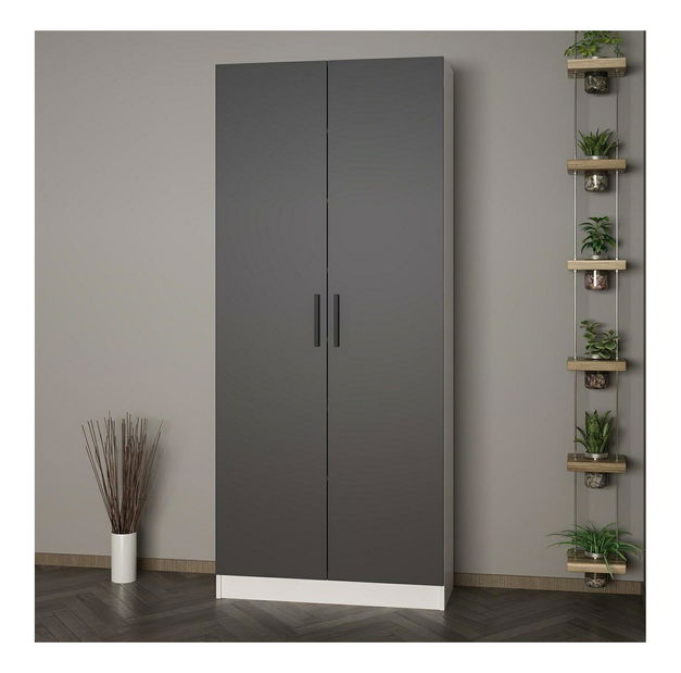 Dulap de haine Nemake 28 (antracit) 