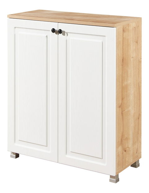 Ormarić za obuću Tuvantille S (safirni hrast + orah)