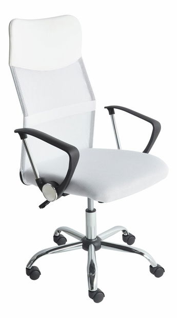 Scaun de birou Denote (alb)