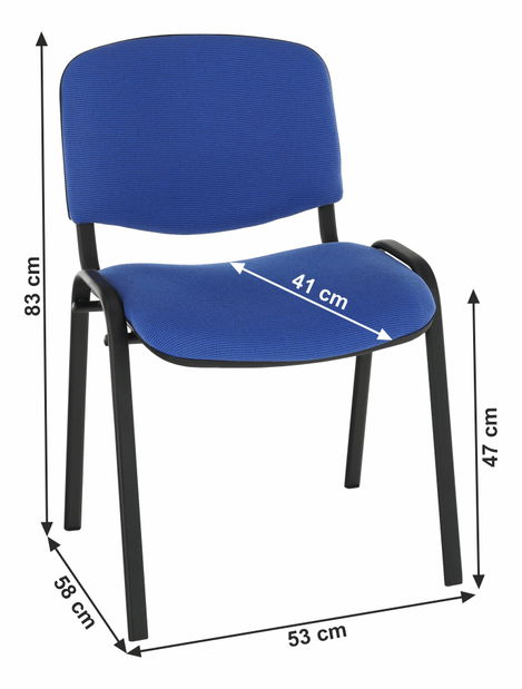 Konferencijska stolica Isior (plava)