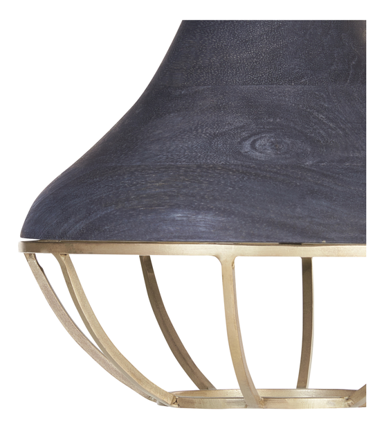 Függesztett lámpa Britta (fekete)