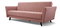 Pohovka trojsedačka Linear (ružová) 