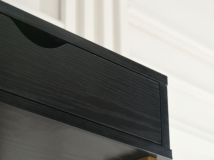 Nočný stolík Entrevista (zlatá)