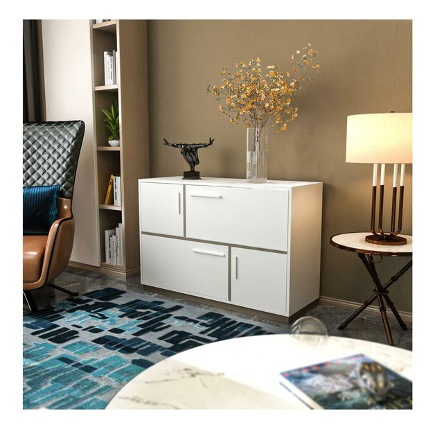 Skrinka Maresolla (biela + sivá)