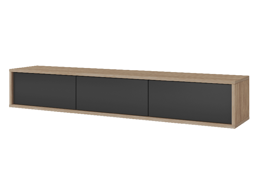 TV asztal Fiora 38 (olajozott tölgy + antracit)