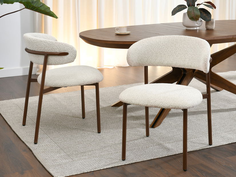 Jedálenská stolička Iraquies (béžová)