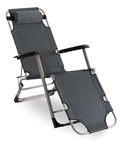 Vrtna ležaljka Enfrenta (siva) 