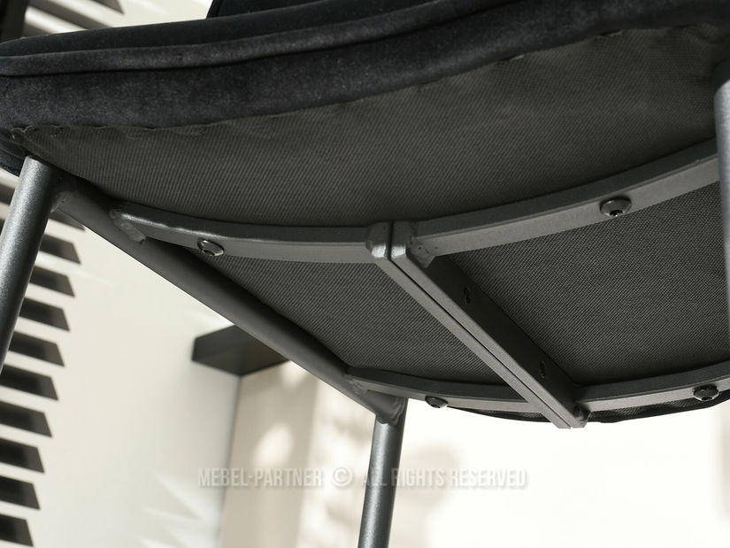 Barová stolička Ninasus (čierna)