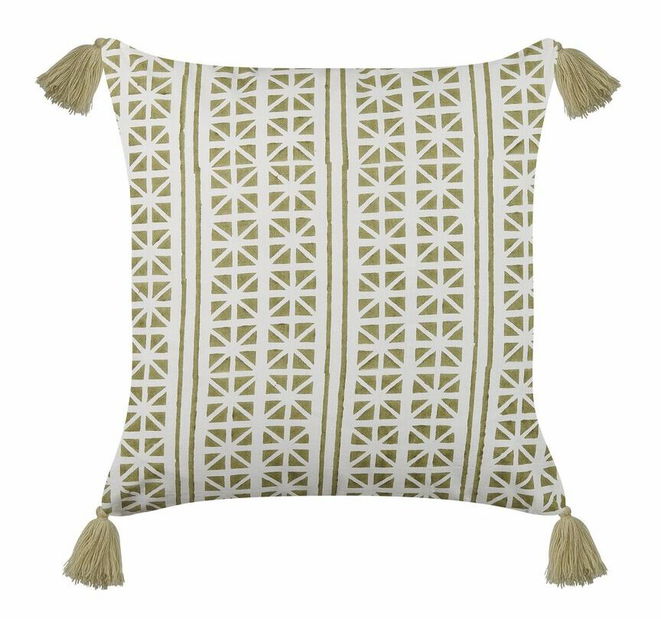 Ozdobný vankúš 45 x 45 cm Syri (zelená)