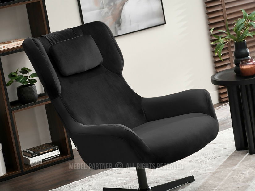 Fotoliu relax Irventendo (negru)