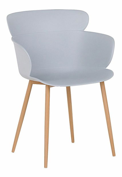 Set 2 ks. jedálenských stoličiek SULLY (sivá)