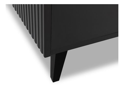 Komoda s krbom Tilderi Grey 180 (antracit) *výpredaj