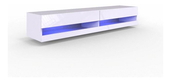 Nábytok do obývacej izby Ziggy III (čierna + čierny lesk)