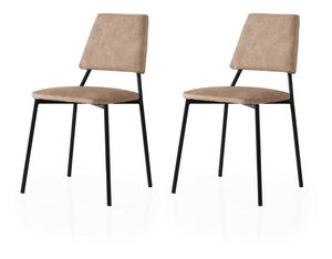 Set blagovaonskih stolica (2 kom.) Limeta (crna)