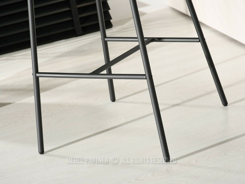 Scaun bar Ninasus (negru)