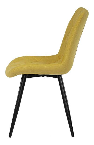 Scaun sufragerie Cabia (galben)