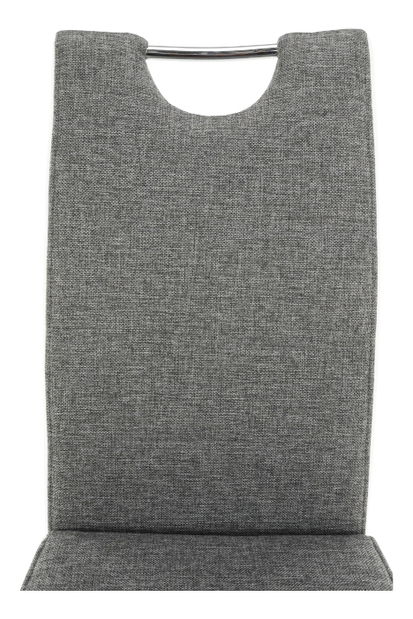 Scaun de sufragerie Ive (gri închis + alb)