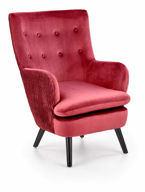 Fotoliu Radcliffe (roșu închis)