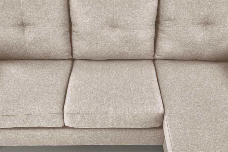 Sofa s tabureom Gerdon (bež)