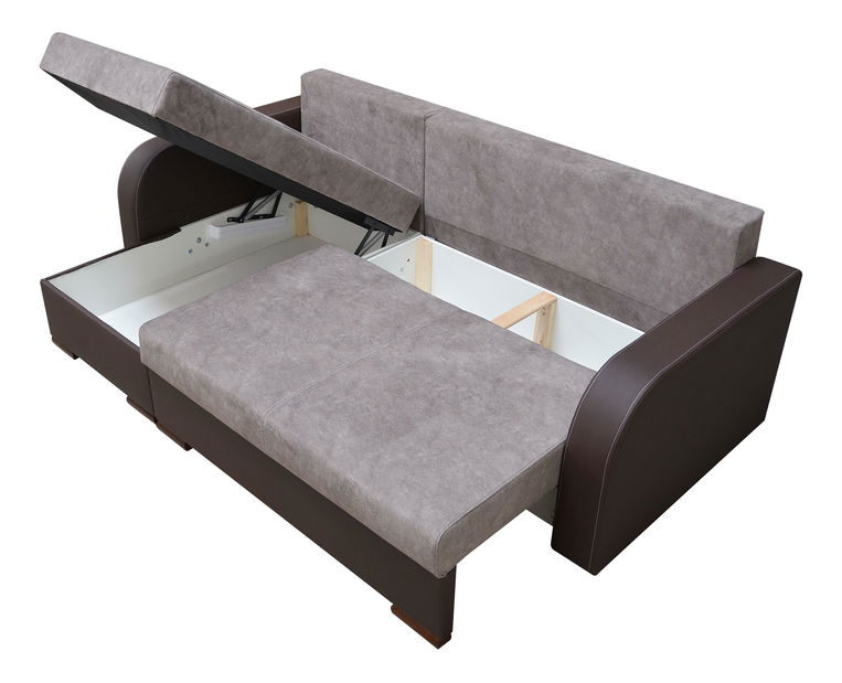 Colțar Flora (Gri + Alb) (S)