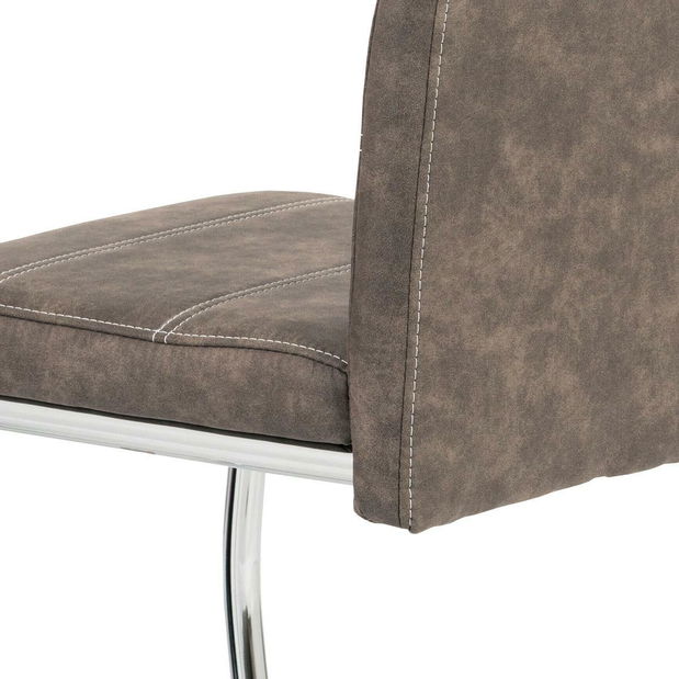 Jedálenská stolička Hecha (hnedá)