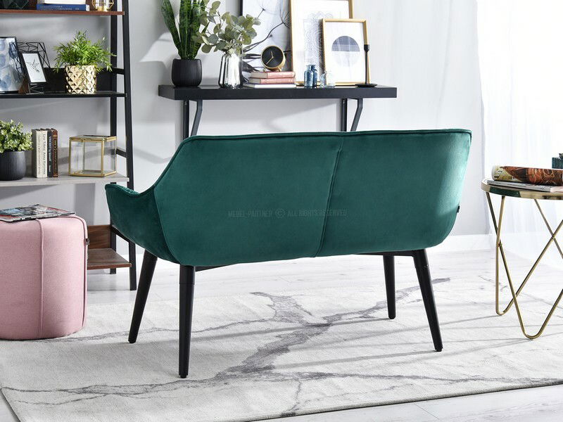 Kanapé Igor (zöld + fekete)